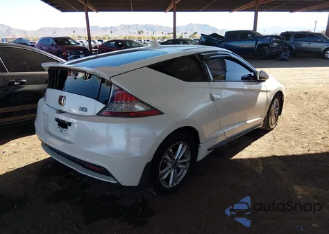 2011 Honda Cr-Z Ex из США, поврежденный, VIN JHMZF1C66BS011621